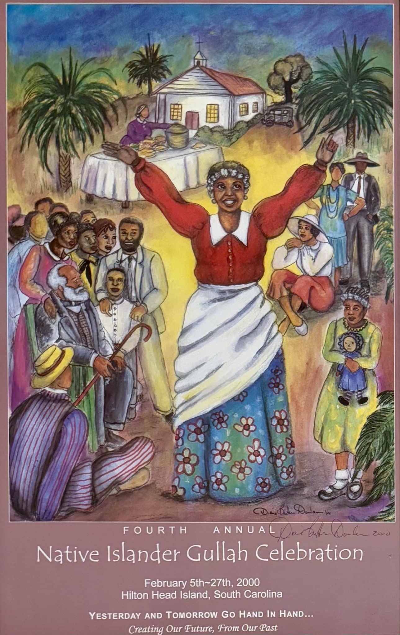Gullah Celebration Poster th Diane Britton Dunham