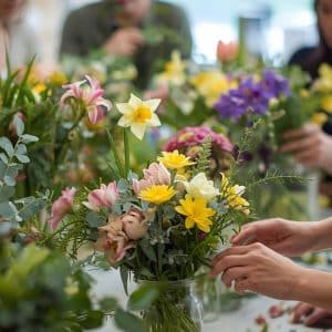 flower arranging class